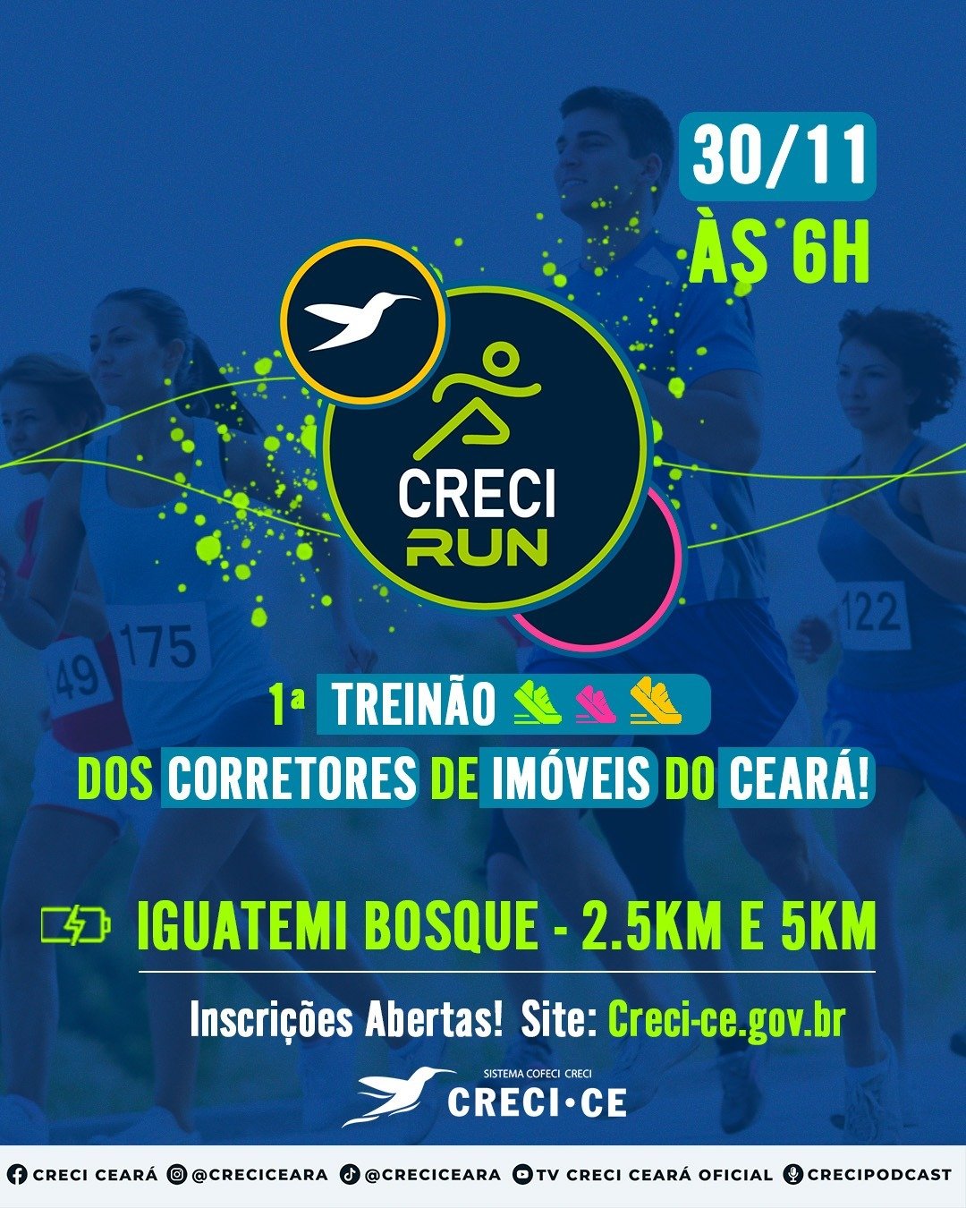 1º Treinão de Corrida CRECI RUN