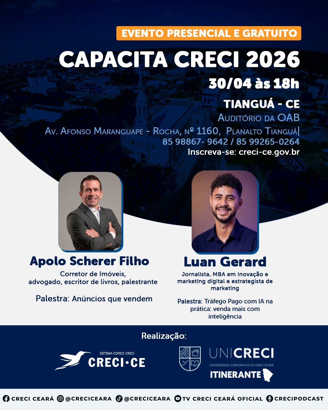 CAPACITA CRECI 2026 - TIANGUÁ