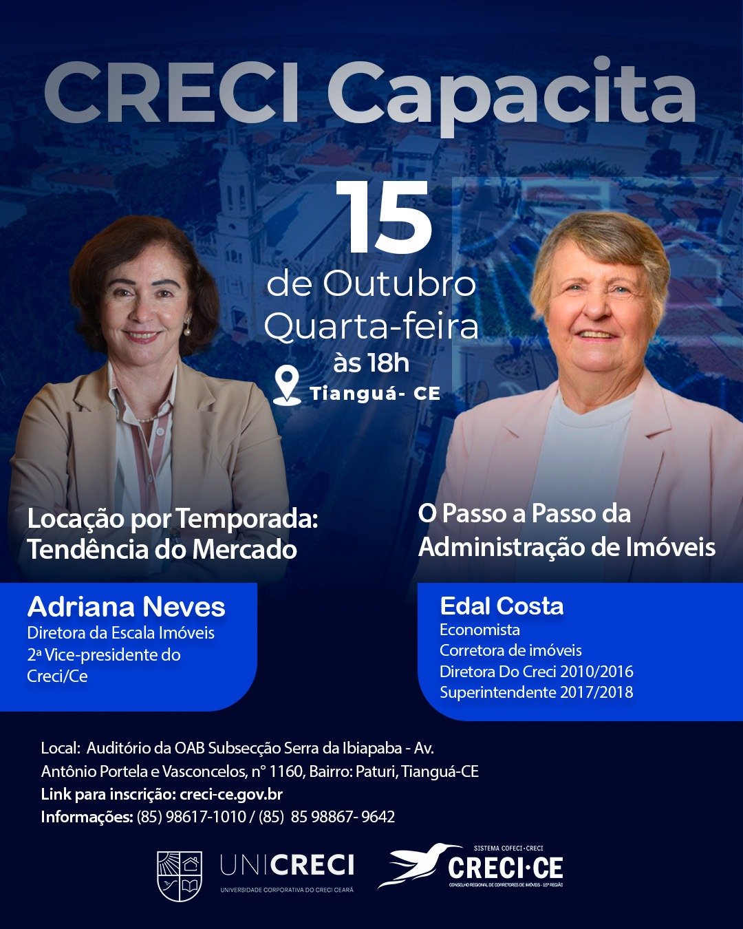 CONVITE ESPECIAL | PALESTRAS 2026 TIANGUÁ