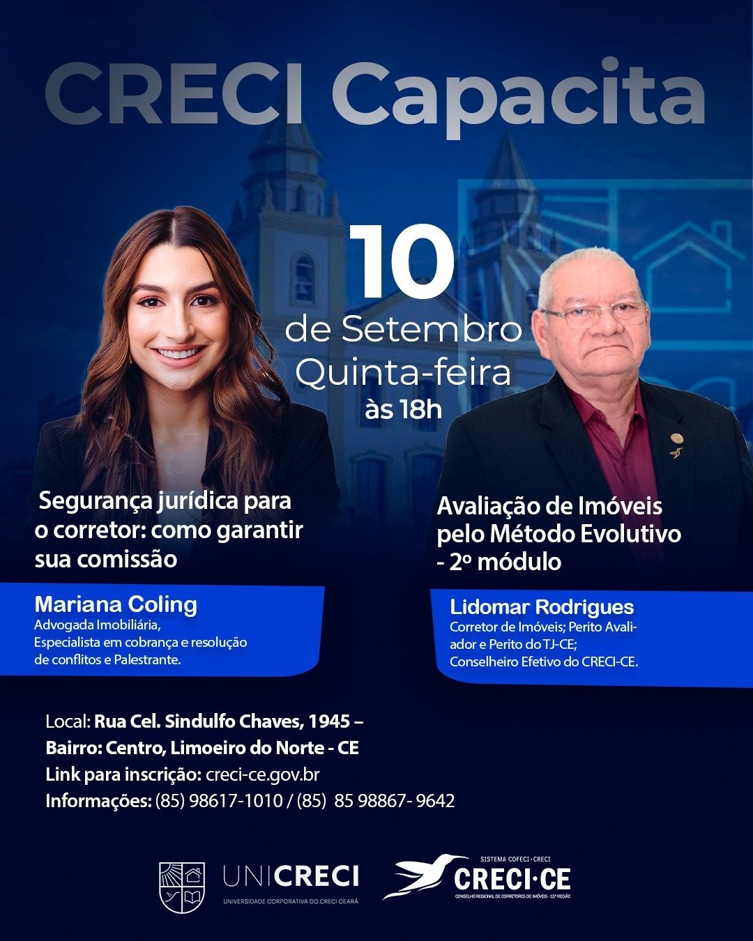 DIVULGAÇÃO PALESTRA - LIMOEIRO DO NORTE