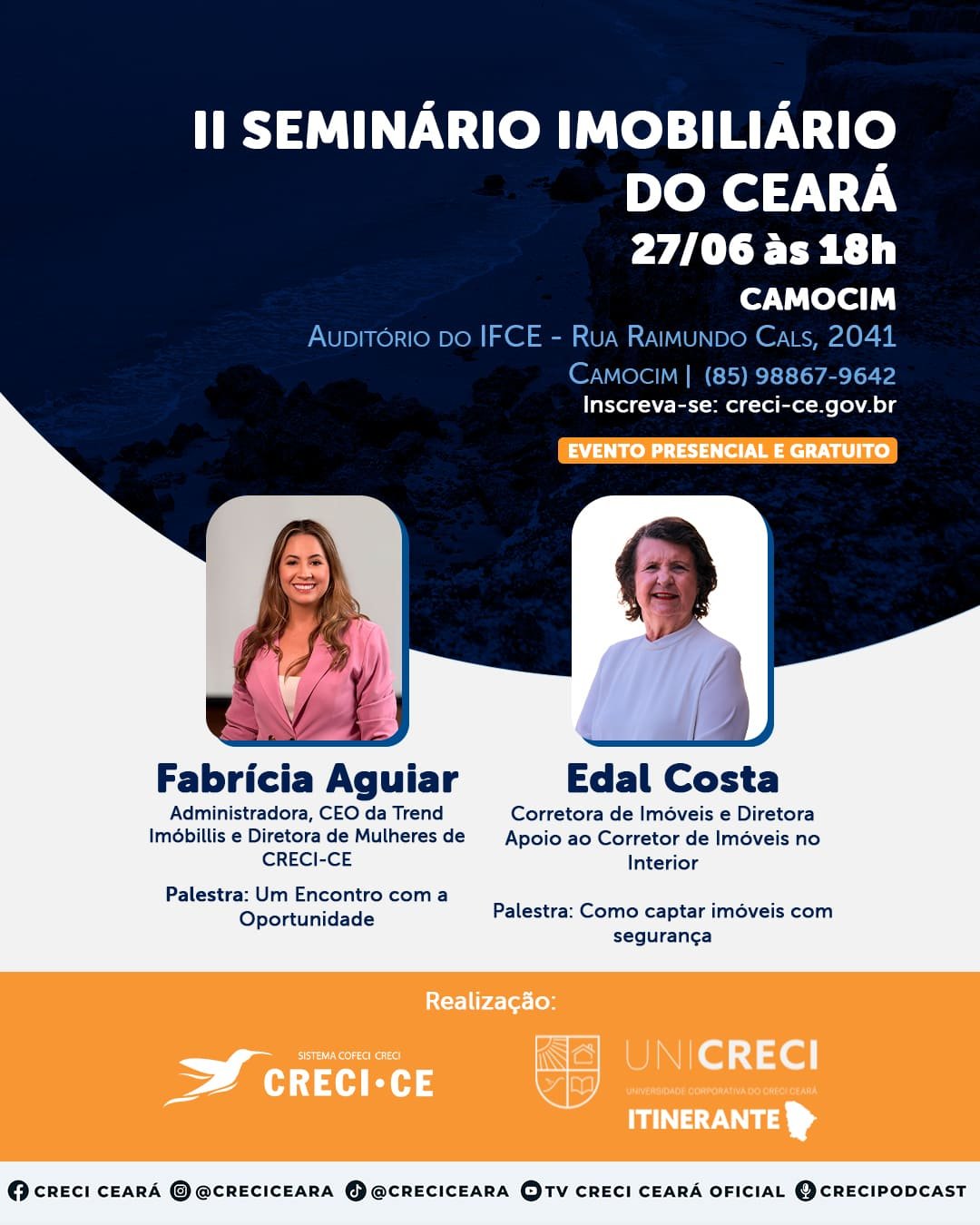 II SEMINÁRIO DO MERCADO IMOBILIÁRIO DO CEARÁ - Camocim 