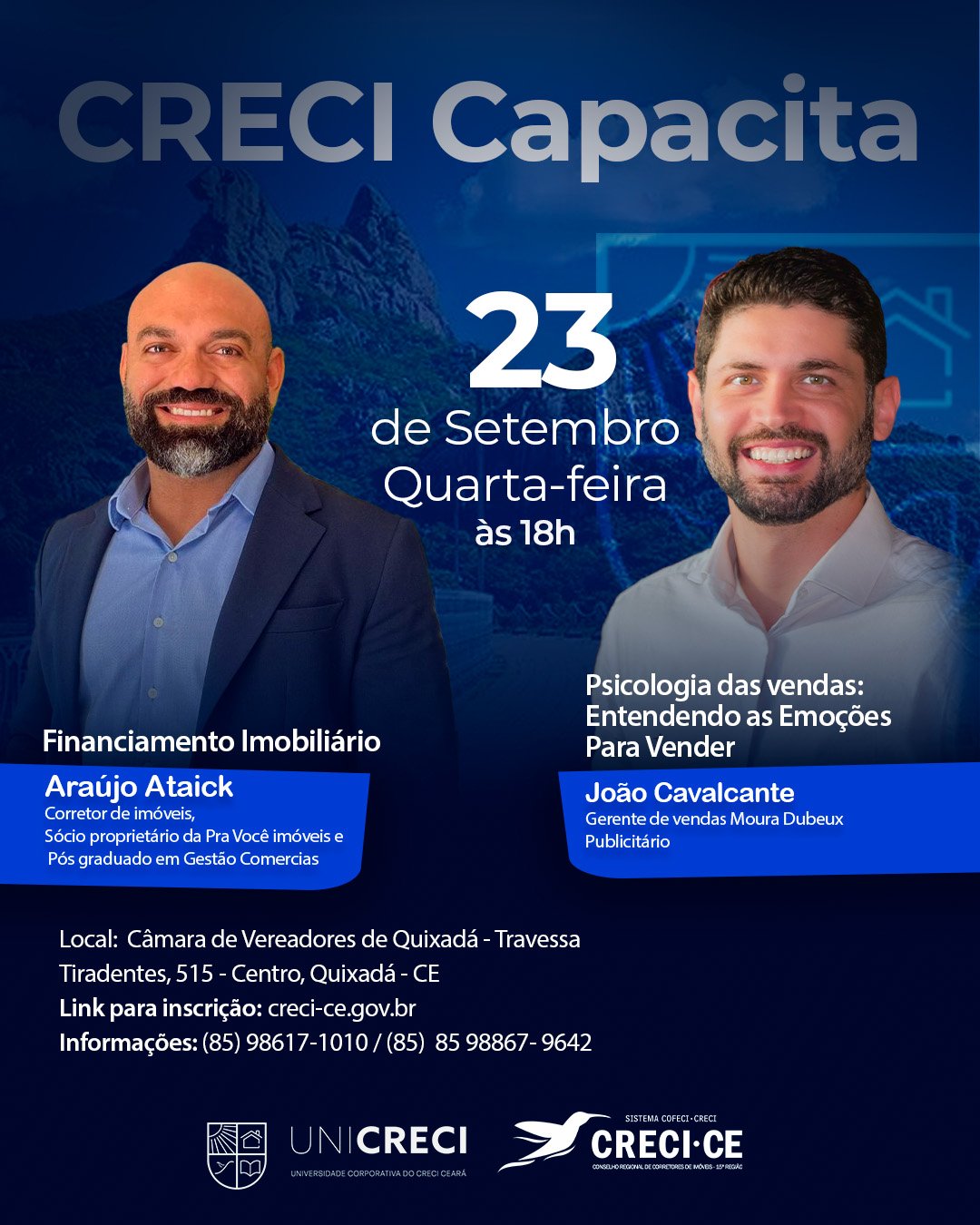 Palestra de Quixadá - 23/09/2026